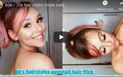 60s / 70s hair styles made easy