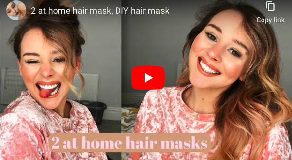2 at home hair mask, DIY hair mask
