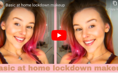 Basic at home lockdown makeup