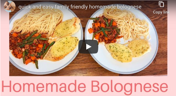 quick and easy family friendly homemade bolognese