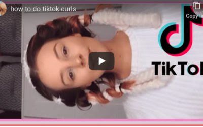 how to do tiktok curls