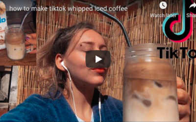 how to make tiktok whipped iced coffee