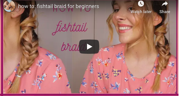 how to: fishtail braid for beginners